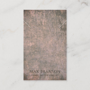 Modern Coca Brown Necklace Display Card