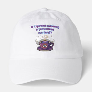 Modern Coffee Humor - caffeine overdose Hat
