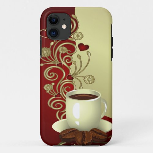 Modern Coffee Lover iPhone 11 Case
