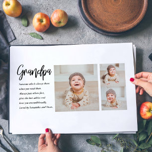 Modern Collage Best Grandpa Ever Beauty Gift Placemat