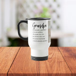 Modern Collage Best Grandpa Ever Beauty Gift Travel Mug<br><div class="desc">A modern collage "Best Grandpa Ever" gift is a creative and personalized way to show your appreciation and love for your grandfather. This type of gift typically involves using digital technology to compile a collection of photos and images that showcase special moments and memories you have shared with your grandpa....</div>