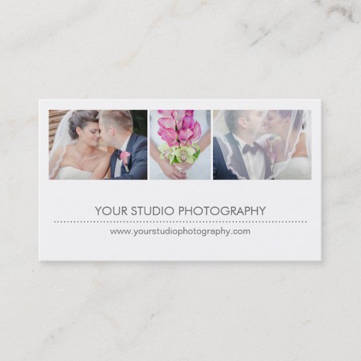 Customizable Modern Collage Business Card