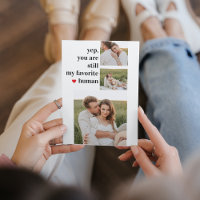 Modern Collage Couple Photo Romantic Quote