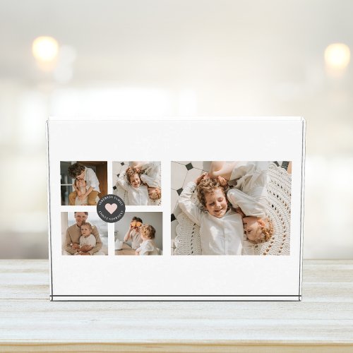 Modern Collage Personalized Family Photo Gift