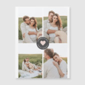 Modern Collage Personalized Family Photo Gift (Front)