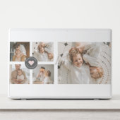 Modern Collage Personalized Family Photo Gift HP Laptop Skin (Front)