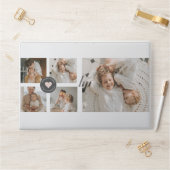Modern Collage Personalized Family Photo Gift HP Laptop Skin (Desk)