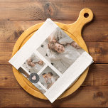 Modern Collage Personalized Family Photo Gift Kitchen Towel<br><div class="desc">Modern Collage Personalized Family Photo Gift</div>