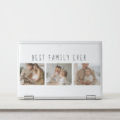 Modern Collage Photo & Best Family Ever Best Gift HP Laptop Skin (Front)