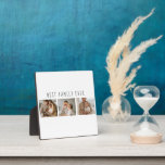 Modern Collage Photo & Best Family Ever Best Gift Plaque<br><div class="desc">Introducing the Modern Collage Photo & Best Family Ever Text Gift, a unique and personalized way to celebrate the love and joy of your family. This special gift combines the beauty of a custom photo collage with a heartfelt message to create a memorable keepsake that will be treasured for years...</div>