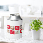 Modern Collage Photo & Best Mom Ever Gift Can Cooler<br><div class="desc">Modern Collage Photo & Text Best Mom Ever Gift. Best Personalized Gift For Mothers day,  Woman's day or Mom Birthday.  Surprise Mom With a Gift That’s As Amazing As She Is.</div>