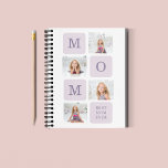 Modern Collage Photo Best Mom Ever Purple Gift Notebook<br><div class="desc">Modern Collage Photo Best Mom Ever Purple Gift.  Best Personalized Gift For Mothers day,  Woman's day or Mom Birthday.  Surprise Mom With a Gift That’s As Amazing As She Is.</div>