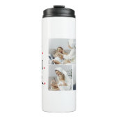 Modern Collage Photo Best Mom Happy Mothers Day Thermal Tumbler (Front)