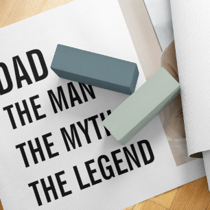 Modern Collage Photo   Dad Gift Yoga Mat