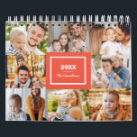 Modern Collage Photo Family 2025 Calendar<br><div class="desc">Modern Collage Photo Family 2025 Calendar</div>