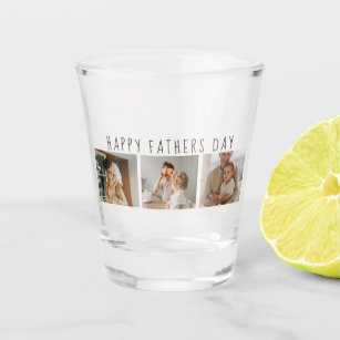 happy fathers day shot glasses