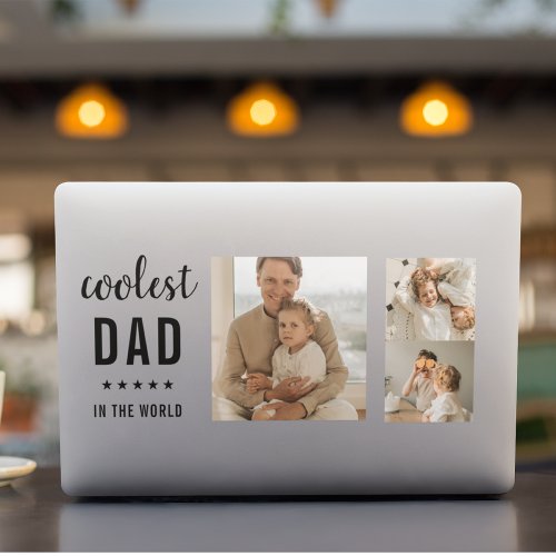Modern Collage Photo Happy  Fathers Day Gift HP Laptop Skin