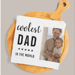Modern Collage Photo Happy  Fathers Day Gift Kitchen Towel<br><div class="desc">The "Modern Collage Photo Colorful Best Dad Ever Gift" is a personalized and unique present for any dad who deserves to be celebrated. The gift is a collage photo made up of several individual images that have been carefully arranged to create a stunning and eye-catching design. The gift is a...</div>