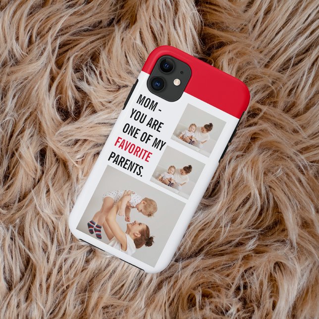 Modern Collage Photo & Happy Mothers Day Gift Case-Mate iPhone Case (Creator Uploaded)