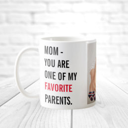 Modern Collage Photo &amp; Happy Mothers Day Gift Coffee Mug