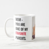 Modern Collage Photo & Happy Mothers Day Gift Coffee Mug (Left)
