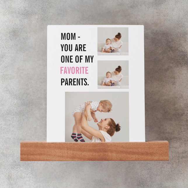 Modern Collage Photo & Happy Mothers Day Gift Picture Ledge (Creator Uploaded)