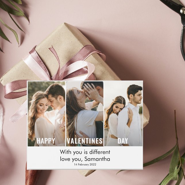 Modern Collage Photo & Happy Valentines Day (Creator Uploaded)