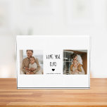 Modern Collage Photo & Love You Dad Gift<br><div class="desc">A "Love You Dad" gift is a present that expresses your love and appreciation for your father. This can take many forms,  from sentimental keepsakes to practical items that he will use and enjoy.</div>