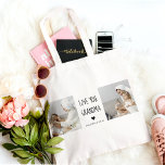 Modern Collage Photo Love You Grandma Best Gift Tote Bag<br><div class="desc">A modern collage photo of you and your grandma can be the perfect gift to show her how much you love and appreciate her. This unique and thoughtful gift is a great way to preserve your special memories together and create a beautiful piece of art that she can display in...</div>