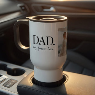 Modern Collage Photo Love You Grandpa Best Gift Travel Mug