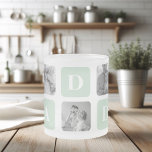 Modern Collage Photo Mint & Happy FathersDay Gift Frosted Glass Coffee Mug<br><div class="desc">As for a happy Father's Day gift, a modern collage photo mint could be a great option if your dad enjoys photography or has a particular interest in art. You could choose a selection of photos that are meaningful to him, such as family portraits or pictures from memorable trips, and...</div>
