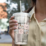 Modern Collage Photo & Pastel Pink Mommy Gift Acrylic Tumbler<br><div class="desc">This modern collage photo and pastel pink mommy gift is the perfect way to show appreciation to a special mother in your life. The gift features a beautifully crafted collage photo that combines multiple pictures in a modern and artistic way.To complement the photo, the gift is designed with a pastel...</div>