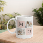 Modern Collage Photo & Pastel Pink Mommy Gift Mug<br><div class="desc">This modern collage photo and pastel pink mommy gift is the perfect way to show appreciation to a special mother in your life. The gift features a beautifully crafted collage photo that combines multiple pictures in a modern and artistic way.To complement the photo, the gift is designed with a pastel...</div>
