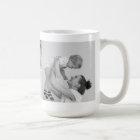 Modern Collage Photo & Text Red Heart Mother Gift