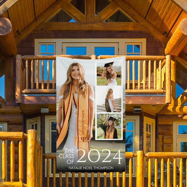 Modern College or High School Elegant Graduation Banner (Creator Uploaded)