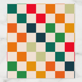Modern Color Block Envelope Insert Liners
