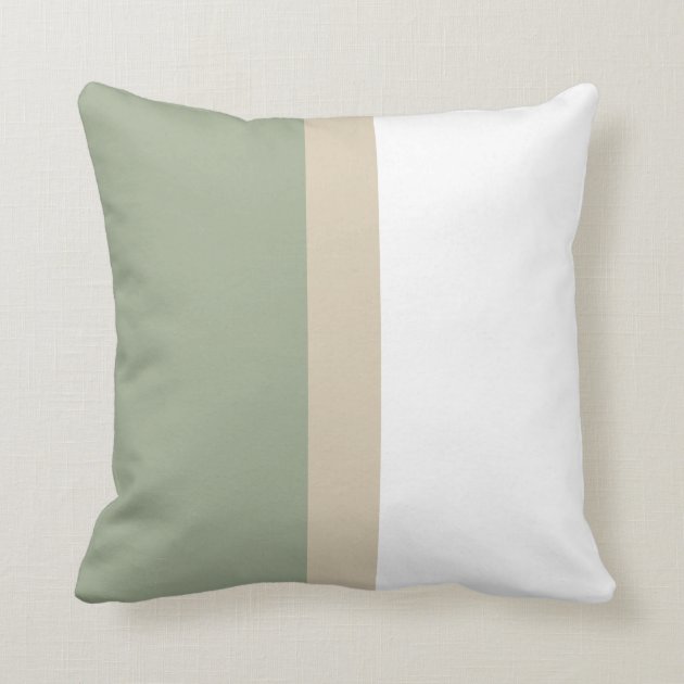 sage colored pillows