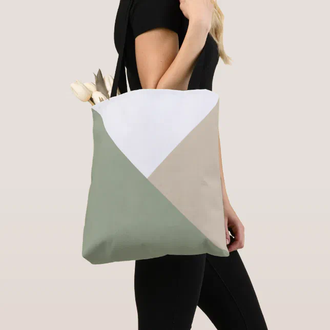 Color Block Bag - Green