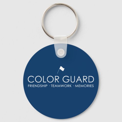 Modern Color Guard Keychains