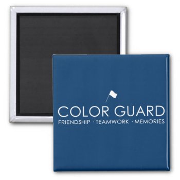 Modern Color Guard Magnets by ColorguardCollection at Zazzle