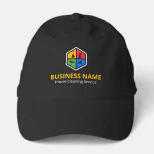 Modern Color Logo House Cleaning Service Performance Cap