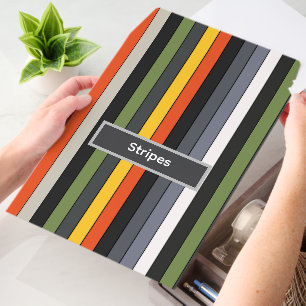 Modern Color Stripes Envelope Mailers