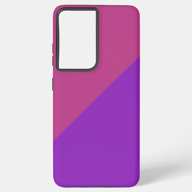 Modern Colorblock Samsung Galaxy Case (Back)