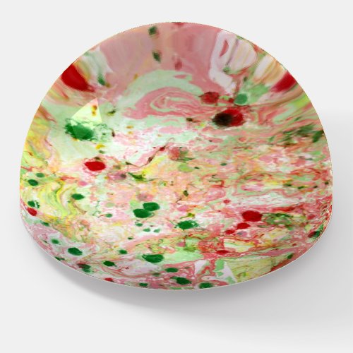 Modern Colorful Abstract Art Trendy Template Paperweight