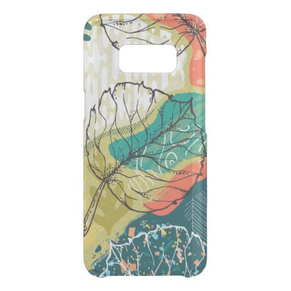 Modern Colorful Abstract Collage Uncommon Samsung Galaxy S8 Case