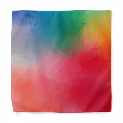 Modern Colorful Abstract Elegant Trendy Template Bandana