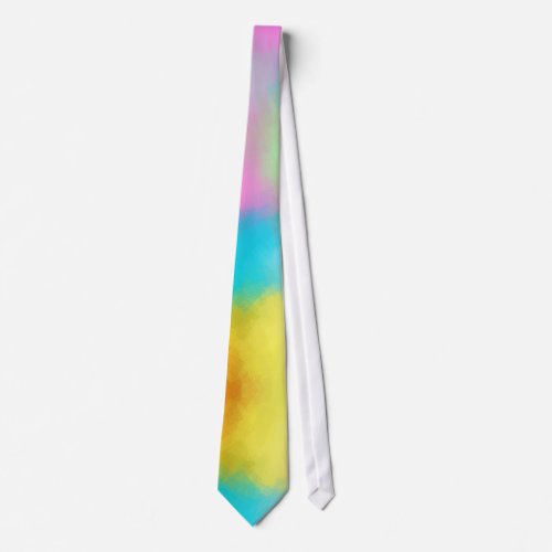 Modern Colorful Abstract Elegant Trendy Template Neck Tie