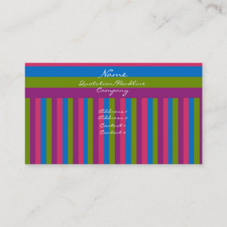 Modern Colorful Business Card