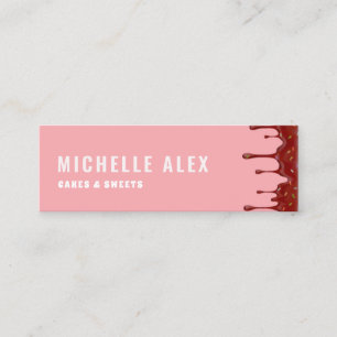 modern colorful cakery bakery business card