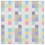 Modern Colorful Checkerboard Fabric